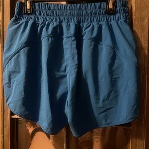 CRZ YOGA Vibrant Blue Workout Shorts